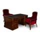 Armchair XXL louis Chesterfield velvet fabric