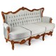 Louis sofa + 2 armchairs set