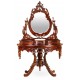 Rococo dresser dressing table + stool baroque