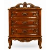 Rococo baroque bedside night stand commode