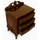 Rococo baroque bedside night stand commode