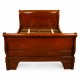 Sleigh bed french style 140x200 cm