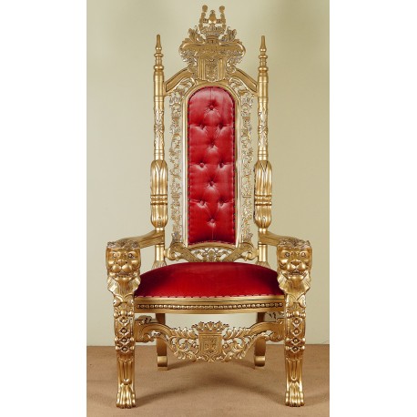 Lion king wedding throne chair armchair