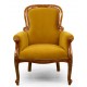 Armchair XXL louis Chesterfield velvet fabric