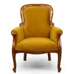 Sessel XXL louis Chesterfield Samt