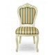 Stuhl louis barock rokoko weiss