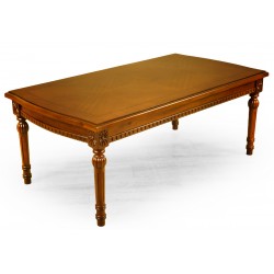 Stolik rzeźbiony 130 cm ława ludwik