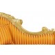 Goldener Chaiselongue Louis-Stil Sofa