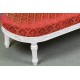 Swan chaise longue sofa white