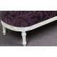 Biały szezlong kanapa sofa łabędź