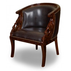 Swan armchair empire style