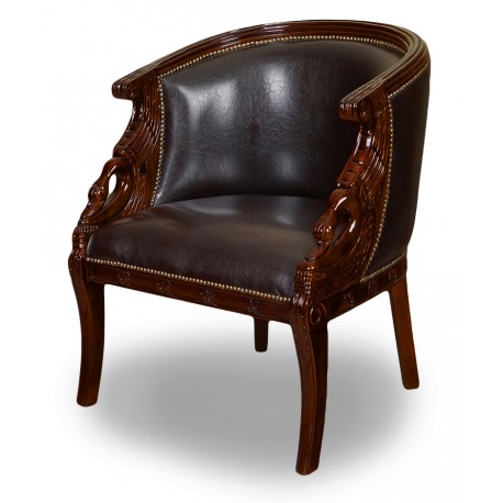 Swan armchair empire style