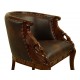 Swan armchair empire style