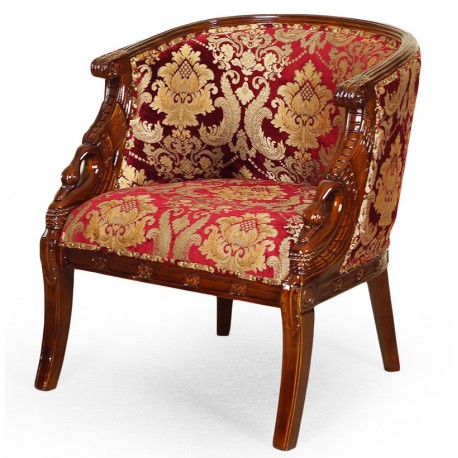 Swan armchair empire style