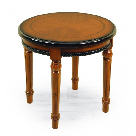 Carved Louis Style Table Ø60 cm