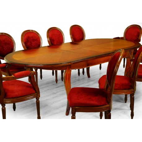 Ausziehbarer Esstisch Louis 260/200 cm