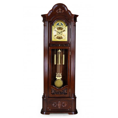 Mechanische Standuhr aus Holz