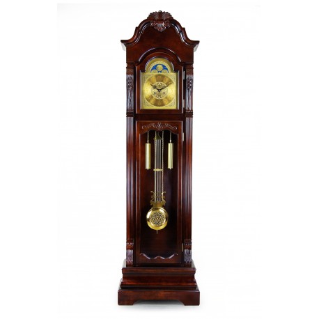 Mechanische Standuhr aus Holz